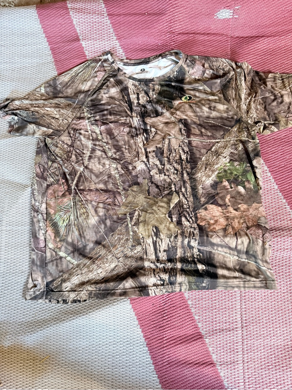 Realtree Camo Short-Sleeve Top - Brown/Green